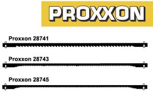  Tappikiinnitteinen lehtisahanterä PROXXON (12kpl)