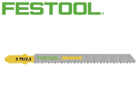 Festool S75/2,5 pistosahanterät (5kpl)
