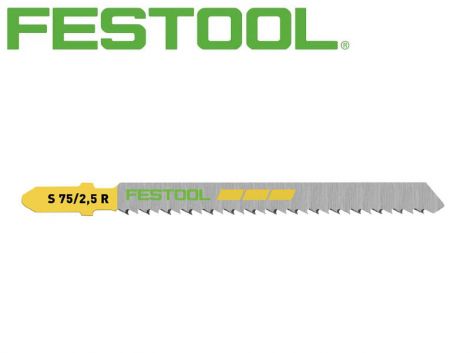 Festool S75/2,5R pistosahanterät (5kpl)