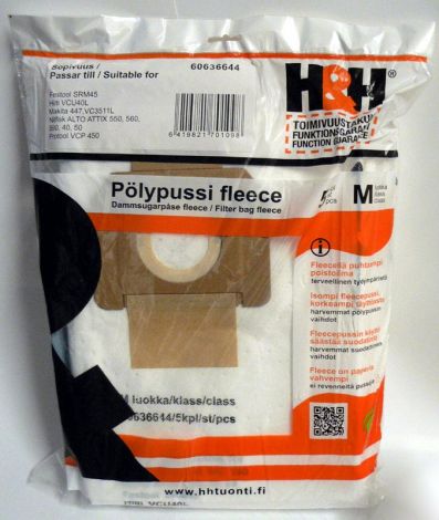 H&H fleecepussit Makita 447 (5kpl)