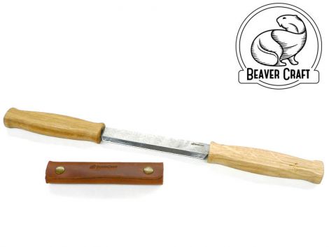 Beaver Craft DK1S vetopuukko + nahkasuojus