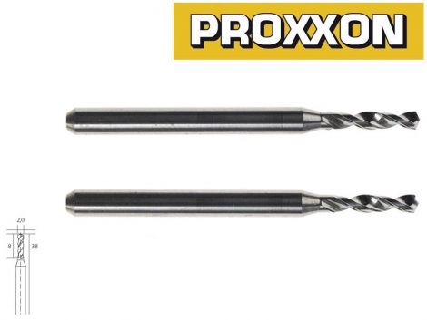 Proxxon kovametalliporat 2,0mm (2kpl)