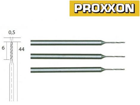 Proxxon HSS-poranterät 0,5mm (3kpl)