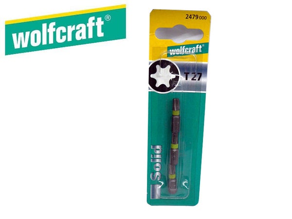 Wolfcraft ruuvik&auml;rjet Torx 27 (25mm, 3kpl)