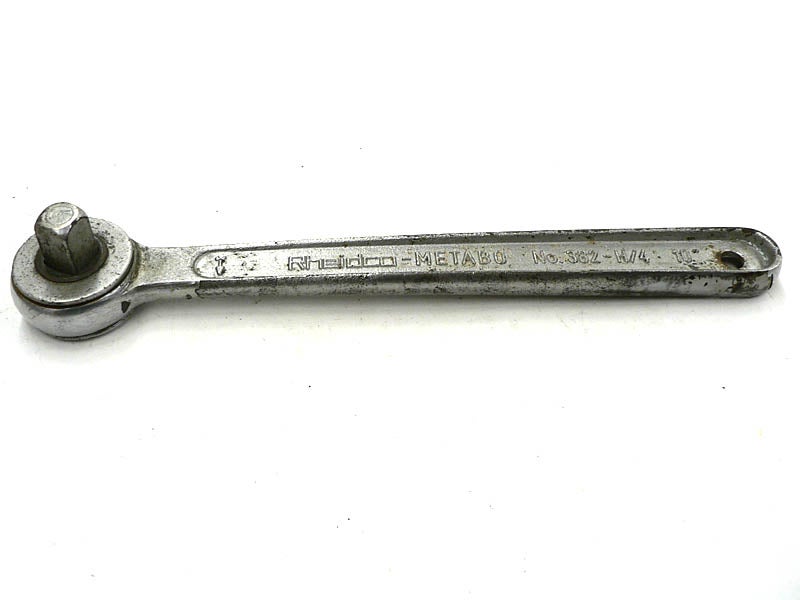 K&Auml;YTETTY Rheidco-Metabo No.382-H/4 r&auml;ikk&auml;v&auml;&auml;nnin (1/2")