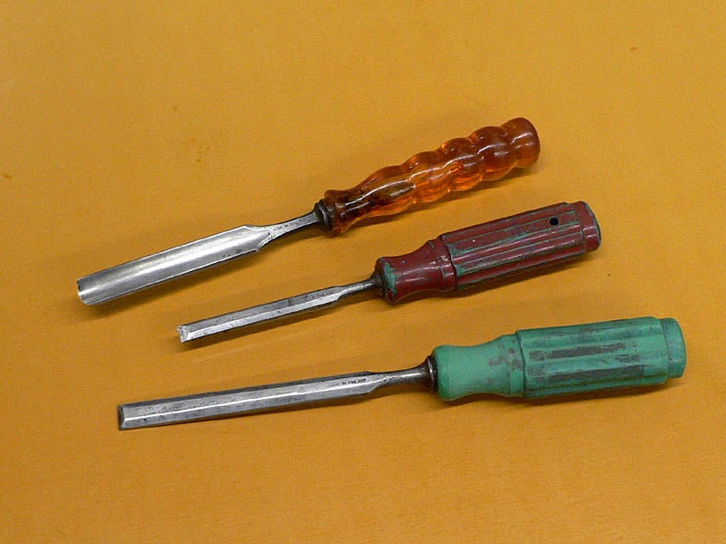 K&Auml;YTETYT Sorsakoski-taltat muovikahvoilla (3kpl)