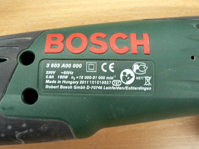 K&Auml;YTETTY Bosch PMF 180E Multimaster + tarvikkeet